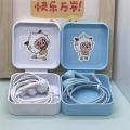 in-Ear Applicable Game Apple Huawei Student Headset Wired Xiaomi Earplugs vivo Cute OPPO Good-looking. 