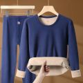 Men's Winter  Thermocot Thermal Set(Tshirt With Inner Trouser) - Multicolor. 