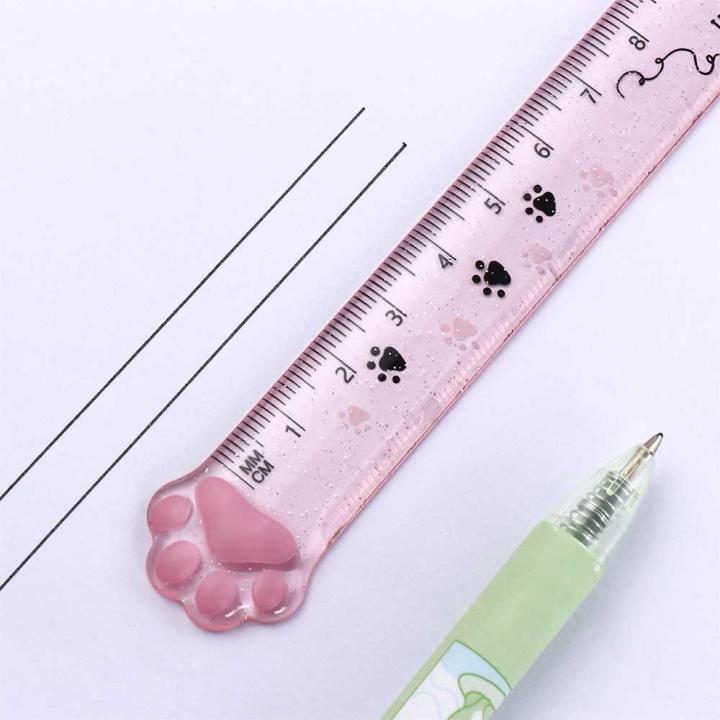 Novelty%20Students%20Stationery%20Plastic%20Kids%20Gifts%20Painting%20Scale%20Ruler%20Straight%20Ruler%20Cats%20Claw%20Ruler%20Measuring%20Ruler%20-%20Image%206