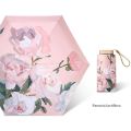 Easily Store Mini Sun Umbrella Anti UV Portable Rain Umbrellas Multi-purpose Lightweight 6-Folding Parasol Student. 