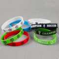 8Pcs Football Theme Gifts Soccer Silicone Stretch Bracelet Wristbands for Kids Adults Birthday Party Favors Decorations. 
