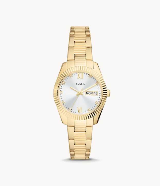 Fossil Scarlette Gold Watch ES5199 For Women