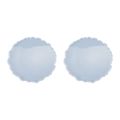 JINMY 2X DIY Crystal Epoxy Mold Compote Swing Table Round Lace Coaster Table Decoration Silicone Mold. 