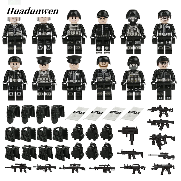 HaohuishopLuxury%20Gift%20Toys%20Army%20Lego%20Education%20Building%20Blocks%20Soldier%20Fifty%20percent%20discount%20Pieces%2016%20Pack%20Mini%20Figures%20SWAT%20Series%20Kids%20Toys%20-%20Image%208