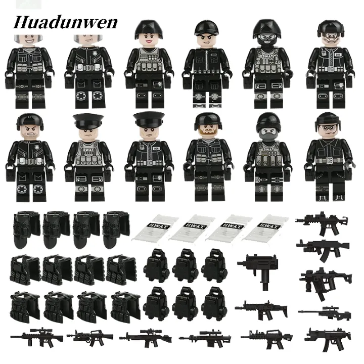 HaohuishopLuxury%20Gift%20Toys%20Army%20Lego%20Education%20Building%20Blocks%20Soldier%20Fifty%20percent%20discount%20Pieces%2016%20Pack%20Mini%20Figures%20SWAT%20Series%20Kids%20Toys%20-%20Image%208