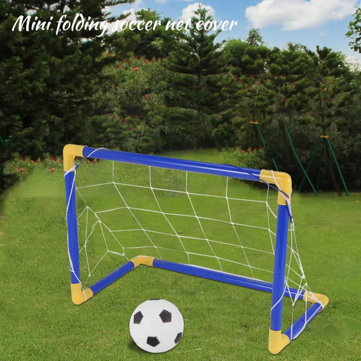 Qubix%20Indoor%20Mini%20Folding%20Football%20Soccer%20Ball%20Goal%20Post%20Net%20Set+Pump%20Kids%20Sport%20Outdoor%20Home%20Game%20Toy%20Child%20Birthday%20Gift%20Plastic%20-%20Image%204