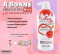 A Bonne’ Body Lotion Miracle Spa Milk Tomato Extract Glutathione 500ml. 