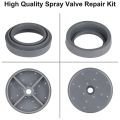 Spray Valve Repair Kit for All Commercial Faucet Sink Dish Sprayer Valve Bumper and Screw Repair Kit. 