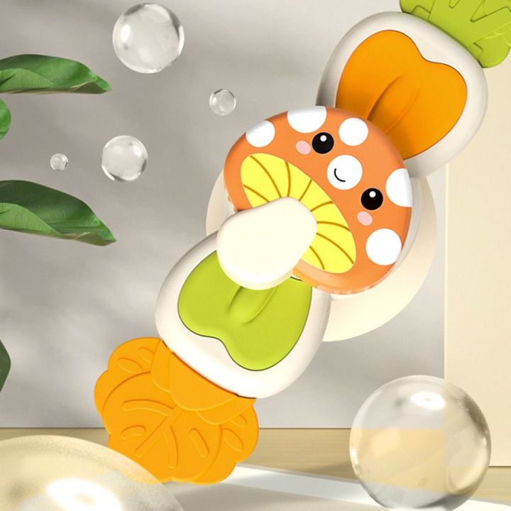 4Pcs%20High%20Quality%20Cute%20Cartoon%20Baby%20Spinning%20Toy%20Interesting%20Portable%20Finger%20Spinning%20Top%20with%20Suction%20Cup%20Bathing%20Toy%20Kid%20-%20Image%205