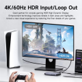 Video Capture Card PD 100W 4K 60Hz forPS5/4 Switch Camera PC Streaming andGaming. 