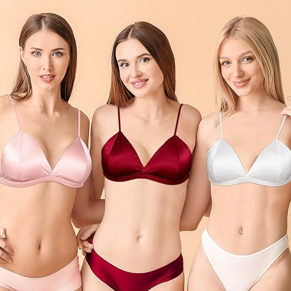 Women's%20Silk%20Satin%20Triangle%20Bralette%20Silk%20Triangle%20Bra%20with%20Adjustable%20Strap%20Soft%20Cup%20Wireless%20Bra%20Satin%20Smooth%20Wireless%20Bra%20Crop%20Top%20-%20Image%205