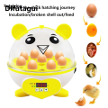 Difutagui Fifty percent discount Sutuiying Mini Mini Incubator 9pcs Semi-automatic Incubator Egg Incubator Hatchers Luxury Household Chicken, Duck, Quail, Bird Egg Hatching Boxes. 