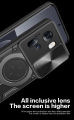Lenuo Shockproof Armor Case For OPPO Reno 11 Pro 5G Phone Case Car Magnetic Ring Stand Holder Push Pull Camera Lens Protection Hard Back Cover. 