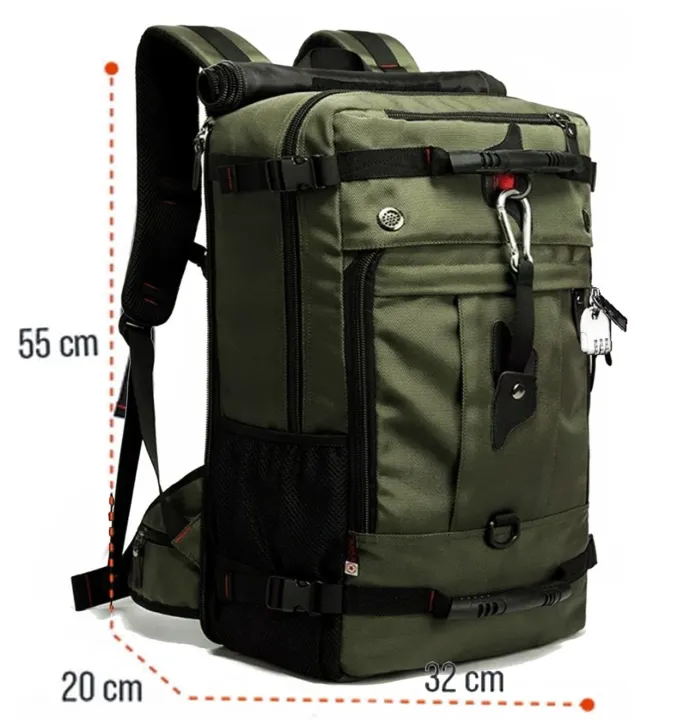 Bag%20Travel%20Carry-on%20Superior%20Quality%20Multifunctional%20KAKA%20Convertible%20Duffle%20Durable%20Backpack%20-%20Image%208