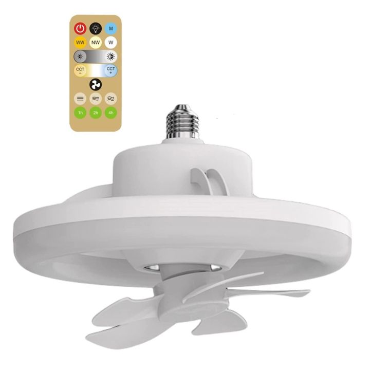 Lighting ceiling fan with 360 � rotation and 3 wind speeds of 48W
