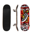 Portable Big Size Skateboard 31 inches (For all Age Group) Print Will Be Different. 