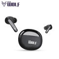 (New Launch) Asta WOLF Strike Wireless Earbuds | 45H Playtime | Dual ENC Noise Cancellation | 40ms Low Latency | Bluetooth 5.3 | Fast Charging | Black, White & Blue. 