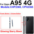 Volume Pwoer Side Button For OPPO A93 A94 A95 4G 5G Up Down Volume ON OFF Power Switch Side Keys Flex Cable Repair Parts. 