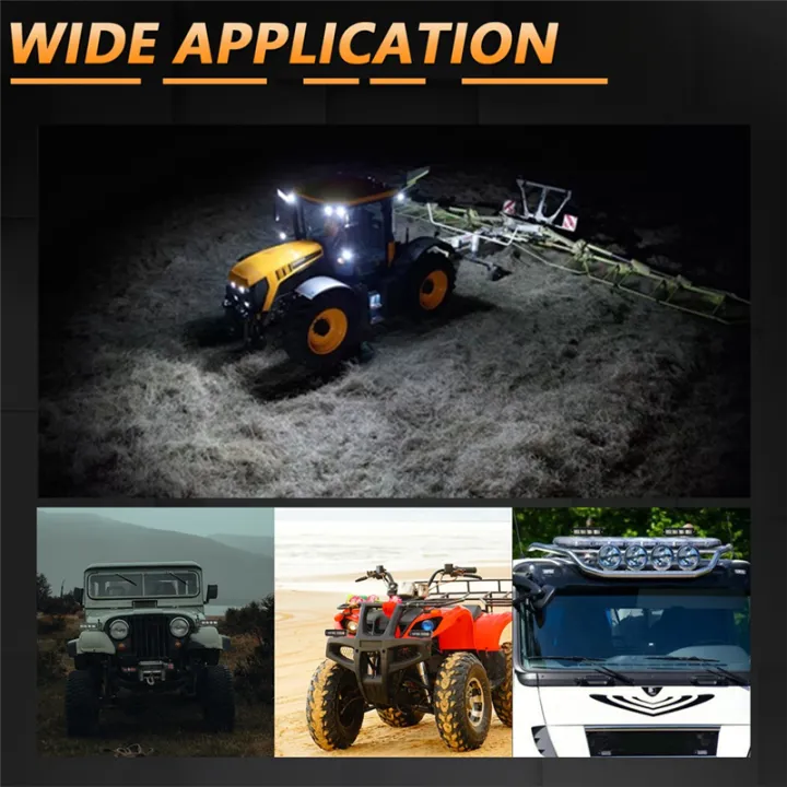 2PCS%206%20Inch%20LED%20Light%20Bar,%2080W%20Fog%20Light%20Off%20Road%20Lights%20Work%20Light%20Bar%20for%20Truck%20SUV%20ATV%20Boat%20Motorcycle%20Parts%20Accessories%20White%20Light%20-%20Image%203