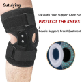 Sutuiying 1PC Adjustable Hinged Knee Brace Knee Support Wrap for Meniscus Luxury Tear Patellar Tendon Support Pain Relief Strains Sprains etc. 