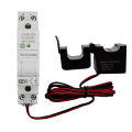 1 PCS ATMS1603 Tuya Single Phase WiFi Smart Energy Meter 100-230V Din Rail Precisely Measuring Voltmeter Ammeter Power. 