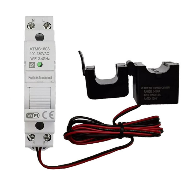 1%20PCS%20ATMS1603%20Tuya%20Single%20Phase%20WiFi%20Smart%20Energy%20Meter%20100-230V%20Din%20Rail%20Precisely%20Measuring%20Voltmeter%20Ammeter%20Power%20-%20Image%207
