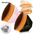 Wenefang Hexagon Makeup Brush Beauty Powder Face Blush Brushes Portable Professional Foundation Brush Large Cosmetics Soft Base Make up. 