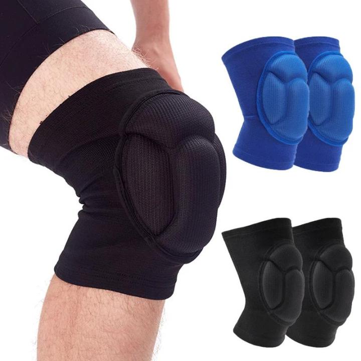 1%20Pair%20Protective%20Knee%20Pads%20Thick%20Sponge%20Football%20Volleyball%20Extreme%20Sports%20Anti-Slip%20Collision%20Avoidance%20Elastic%20Kneepad%20Brace%20-%20Image%202