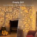 Light Pattern Species 8 Bedroom Lights 96LED Branch Wall Decoration Willow Vine Tree Light Strip Lighting DIY Atmosphere Home Lighting. 