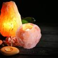 Natural Salt Crystal Stone Candle Holder Stand Crystals Candle Cave Wedding Valentine'S Day Gift Easy to Use. 
