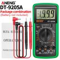 New style>New style DT9205A Range Auto Transistor/Professional Electrical ANENG Tester NCV True RMS Analog Digital Multimeter ACDC Voltage Multi Metro. 