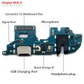 For Oppo A1k A3S A5S Original USB Charger Dock Connector Charging Port Microphone Flex Cable Realme 8i Replacement Parts. 