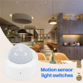 JAERBEE 2X Tuya Zigbee PIR Motion Sensor Human Body Motion Sensor Smart Life Control Works with Alexa Home. 