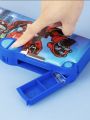 Robot Printed All in one Multifunctional Pen/Pencil box. 