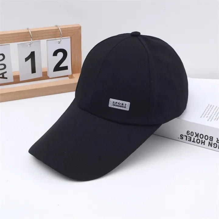 Cap%20shade%20multifunctional%20pointed%20hat%20baseball%20cap%20canvas%20new%20glamorous%20%5B%5D%20Korean%20style%20men's%20hat%20with%20an%20extended%20brim%20casual%20sun%20protection%20fishing%20-%20Image%203