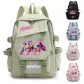 Cool Nylon KPop Demon Hunters Backpacks Large Capacity Hip Hop Saja Boys Backpacks Lightweight School Bag Girls Gift. 