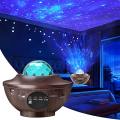 Colorful Starry Sky Galaxy Projector Night Light Child Blueteeth USB Music Player Star Night Light Romantic Projection Lamp Gift. 