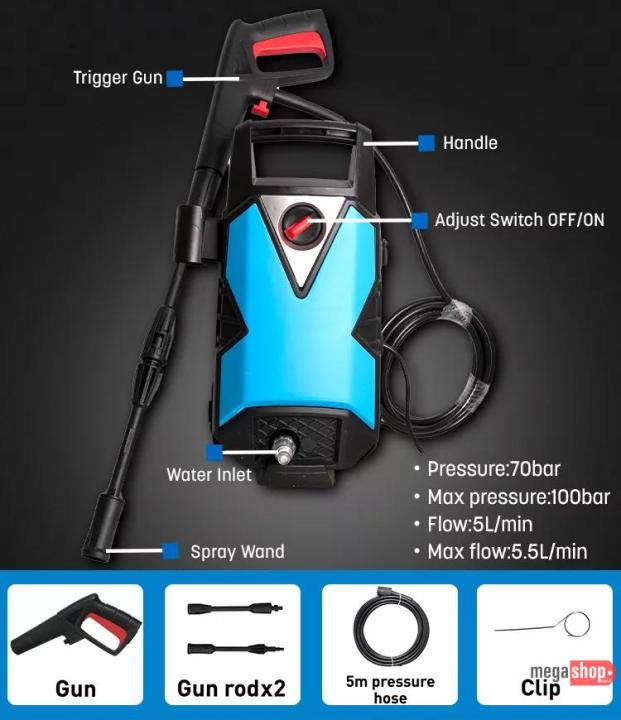 FIXTEC%201400W%20High%20Pressure%20Car%20Washer%20High%20Pressure%20Car%20Cleaner%20-%20Image%207