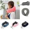 Memory Foam Travel Neck Pillow. 