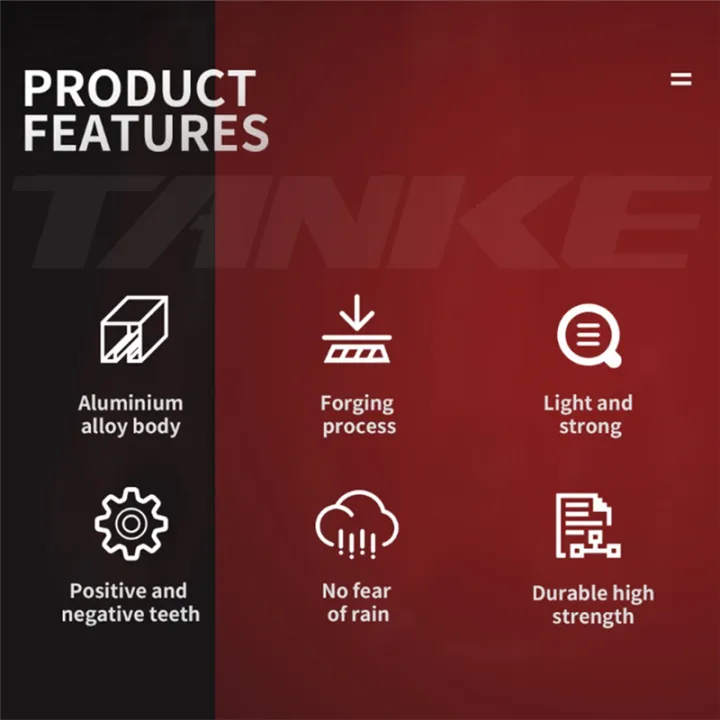 OUMERY%20Crankset%20170MM%20Bicycle%20Chainring%20Hollow%20Integrated%20Crankset%2034T/36T%20Bike%20Square%20Hole%20Sprocket%20Crank%20Black%20-%20Image%206