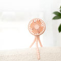 Handheld Adjustable Fan Hanging Fan Portable Summer Air Cooler Office Desktop Fan Outdoor Travel Hand Cooling Fan White. 