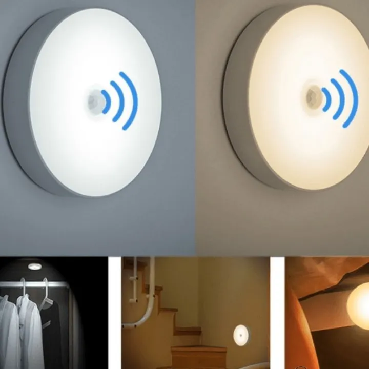 Led Induction Light Led Induction Light Corridor Home Wireless Bedroom Bedside Lamp ...