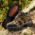 Lumberjack Black Softshell Waterproof Trekking Shoes For Men. 
