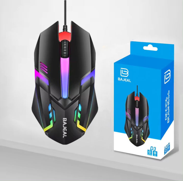 Bajeal Gaming Mouse With RGB Backlit