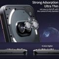 Nothing Phone (2a) Camera Lens Protector, 9H Tempered Glass Camera Cover Screen Protector Metal Individual Ring (Nothing phone (2a), Black). 