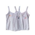 Two Piece Set Of Cotton Inner Vest For Girls. 