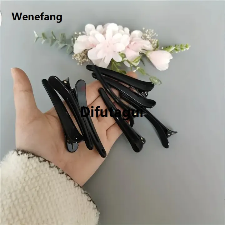 Difutagui%20Wenefang%2010/20pcs%20Professional%20Hair%20Clips%20Plastic%20Salon%20Barber%20Hairpins%20High%20Quality%20No%20Crease%20Durable%20Alligator%20Hairclip%20for%20DIY%20Hair%20Styling%20Tools%20-%20Image%205