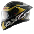 AXOR APEXE CHROMETCH GLOSS BLACK_RED FULL FACE MOTORCYCLE HELMET | RIDERS CHOICE NEPAL. 