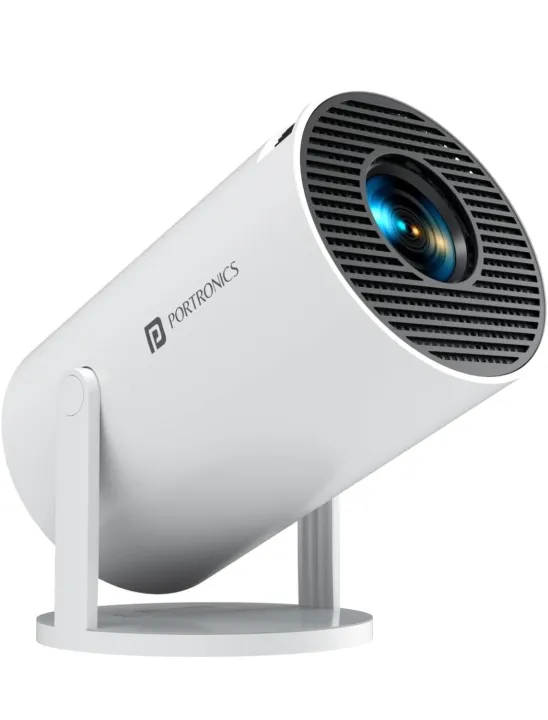 Led Projector Mirror Smart LED Projector with 720p HD Resolution, Rotatable Design, Built-in ...