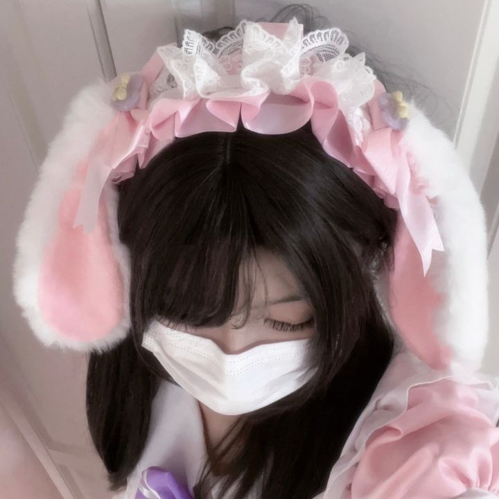 Japanese%20Bowknot%20Plush%20Bunny%20Hair%20Hoop%20Ribbon%20Furry%20Cosplay%20Hair%20Bands%20Cute%20Lace%20Lolita%20Rabbit%20Ears%20Headband%20Comic%20Show%20-%20Image%206